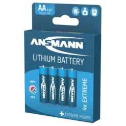 ANSMANN AG Lithium Batterie Mignon AA / FR6 4er Blister^ Batterien