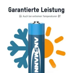 ANSMANN AG Lithium Batterie Mignon AA / FR6 4er Blister^ Batterien