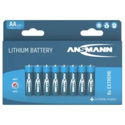ANSMANN AG Lithium Batterie Mignon AA / FR6 8er Blister^ Batterien