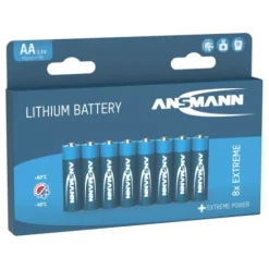 ANSMANN AG Lithium Batterie Mignon AA / FR6 8er Blister^ Batterien