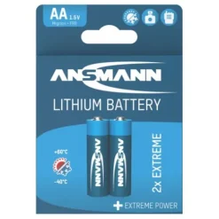 ANSMANN AG Lithium Batterie Mignon AA / FR6 2er Blister^ Batterien