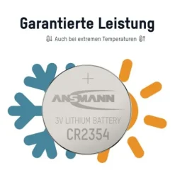 ANSMANN AG Lithium Knopfzelle CR2354^ Knopfzellen Batterien