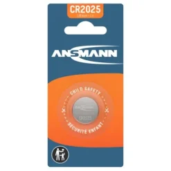 ANSMANN AG Lithium Knopfzelle CR2025^ Knopfzellen Batterien
