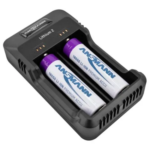 ANSMANN AG Lithium-Ladegerät Lithium 2^ Akku-ladegeräte