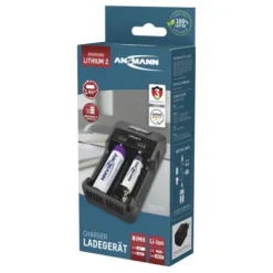 ANSMANN AG Lithium-Ladegerät Lithium 2^ Akku-ladegeräte