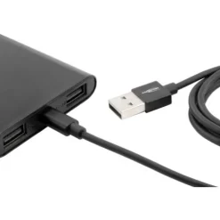 ANSMANN AG Micro-USB Daten- und Ladekabel 120 cm^ Micro-usb