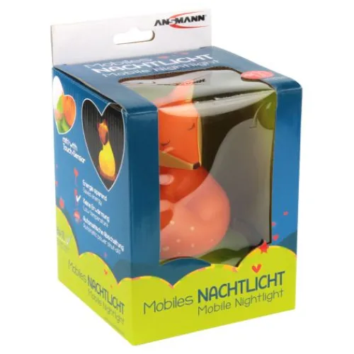 ANSMANN AG Mobiles Nachtlicht Fuchs^Kinder Ansmann Originals
