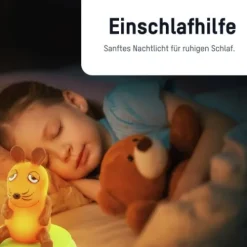 ANSMANN AG Mobiles Nachtlicht Maus^Kinder Maus & Elefant