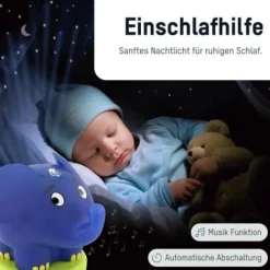 ANSMANN AG Musik-Sternenlicht Elefant^Kinder Maus & Elefant