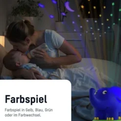 ANSMANN AG Musik-Sternenlicht Elefant^Kinder Maus & Elefant
