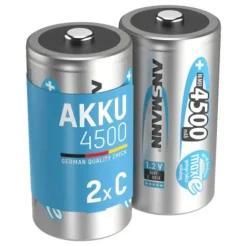 ANSMANN AG NiMH Akku Baby C 4500 mAh maxE 2er Blister^ Akkus