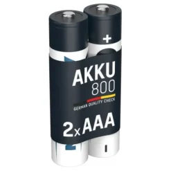 ANSMANN AG NiMH Akku Micro AAA 800 mAh maxE 2er Blister^ Akkus