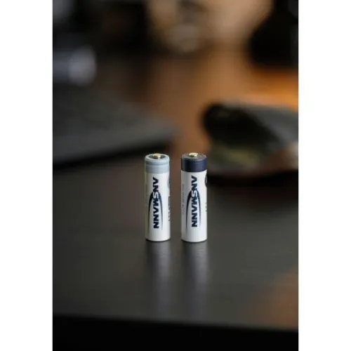 ANSMANN AG NiMH Akku Mignon AA Typ 2700 (min. 2500 mAh) 2er Blister^ Akkus