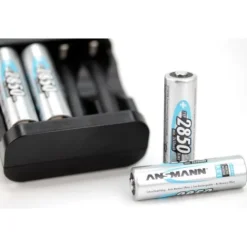 ANSMANN AG NiMH Akku Mignon AA Typ 2850 (min. 2650 mAh) 2er Blister^ Akkus