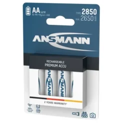 ANSMANN AG NiMH Akku Mignon AA Typ 2850 (min. 2650 mAh) 4er Blister^ Akkus