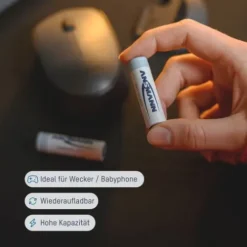 ANSMANN AG NiMH Akku Mono D 5000 mAh maxE 2er^ Akkus