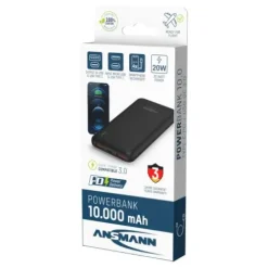 ANSMANN AG Powerbank 10000 mAh^ Schnelllade-powerbanks