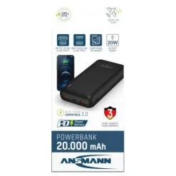 ANSMANN AG Powerbank 20000 mAh^ Schnelllade-powerbanks