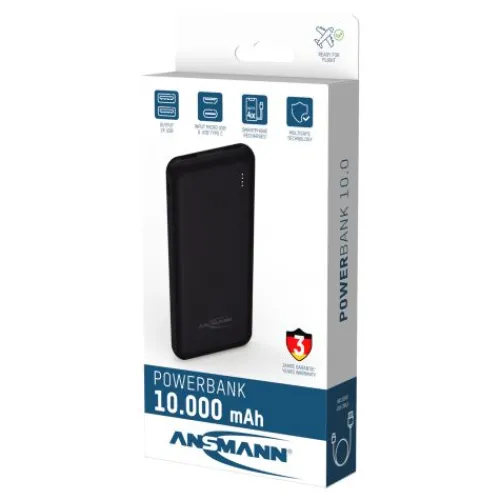 ANSMANN AG Powerbank 10000 mAh PB212^ Standard Powerbanks