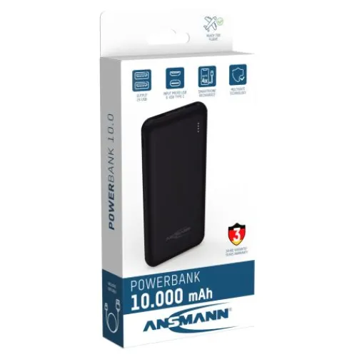 ANSMANN AG Powerbank 10000 mAh PB212^ Standard Powerbanks