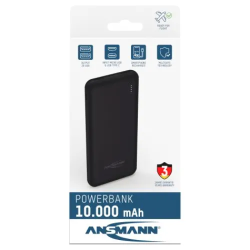 ANSMANN AG Powerbank 10000 mAh PB212^ Standard Powerbanks