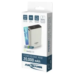 ANSMANN AG Powerbank 20000 mAh PB222PD weiß^ Schnelllade-powerbanks