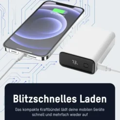 ANSMANN AG Powerbank 20000 mAh PB222PD weiß^ Schnelllade-powerbanks