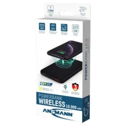 ANSMANN AG Powerbank 10000mAh PB218 wireless^ Wireless Powerbanks