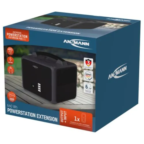 ANSMANN AG Powerstation Extension PSE600^ Zusatzakkus & Kabel