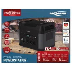 ANSMANN AG Powerstation PS2200AC^ Powerstations