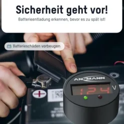 ANSMANN AG Testgerät Power Check 12/24V^ Batterientester & Zubehör|Batterien