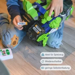 ANSMANN AG Toy NiMH Akku Micro AAA Typ 1000 (min. 800 mAh) maxE 2er Papierblister^ Akkus