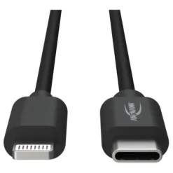 ANSMANN AG Type C / Lightning USB Daten- und Ladekabel 120 cm^ Lightning