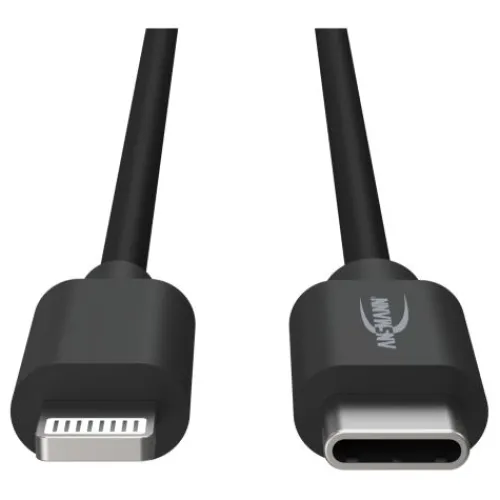 ANSMANN AG Type C / Lightning USB Daten- und Ladekabel 120 cm^ Lightning
