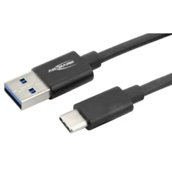 ANSMANN AG Type-C USB Daten und Ladekabel 200 cm^ Typ C
