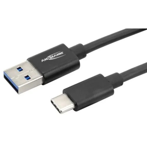 ANSMANN AG Type-C USB Daten und Ladekabel 120 cm^ Typ C