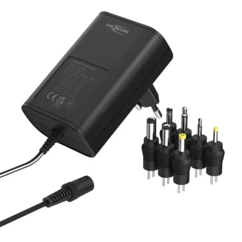 ANSMANN AG Universal-Netzteil APS 1500 max. 1,5 A/18 W bei 3 - 12 V DC^ Netzteile