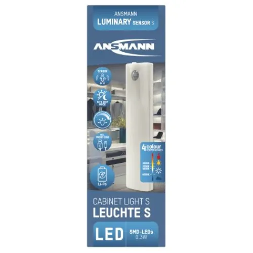 ANSMANN AG Unterbauleuchte S, wiederaufladbar^ Nachtlichter