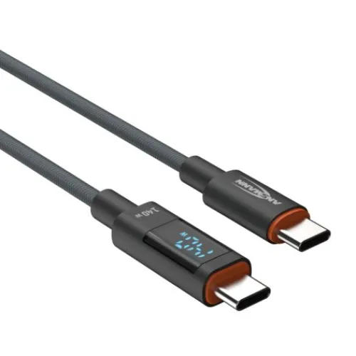 ANSMANN AG USB Typ-C Kabel, 120 cm, anthrazit^ Typ C