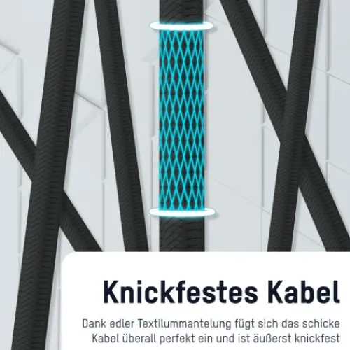 ANSMANN AG USB Typ-C Kabel, 120 cm, anthrazit^ Typ C