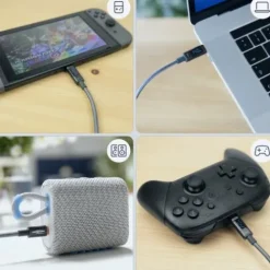 ANSMANN AG USB Typ-C Kabel, 120 cm, anthrazit^ Typ C