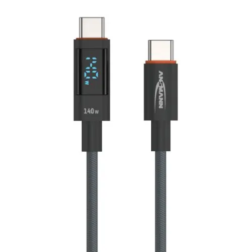 ANSMANN AG USB Typ-C Kabel, 120 cm, anthrazit^ Typ C