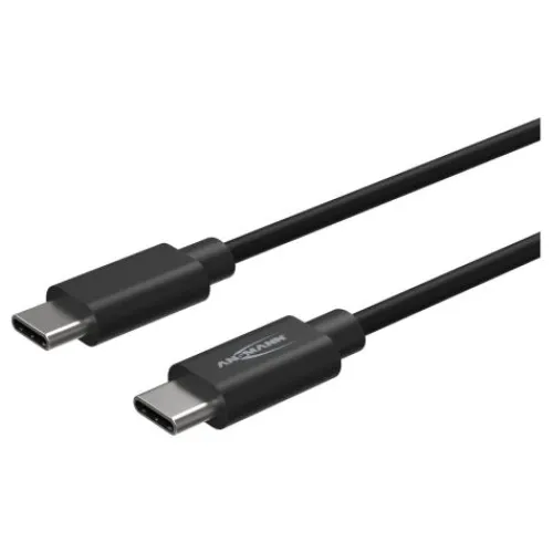 ANSMANN AG USB Typ-C zu Typ-C Daten und Ladekabel 200 cm^ Typ C