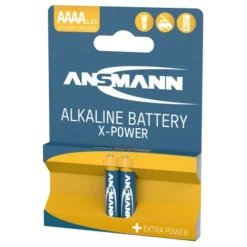 ANSMANN AG X-Power Alkaline Batterie Mini AAAA / LR8 2er Blister^ Batterien