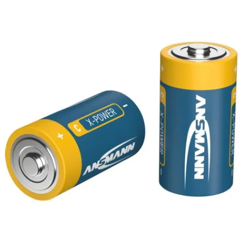 ANSMANN AG X-Power Alkaline Batterie Baby C / LR14 2er Papierblister^ Batterien