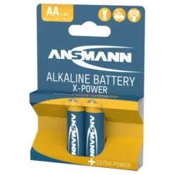 ANSMANN AG X-Power Alkaline Batterie Mignon AA / LR6 2er Papierblister^ Batterien