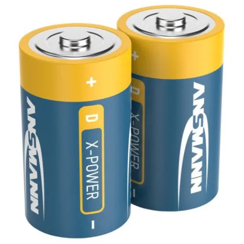 ANSMANN AG X-Power Alkaline Batterie Mono D / LR20 2er Papierblister^ Batterien