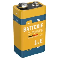 ANSMANN AG X-Power Alkaline Batterie Block E / 6LR61 1er Papierblister^ Batterien