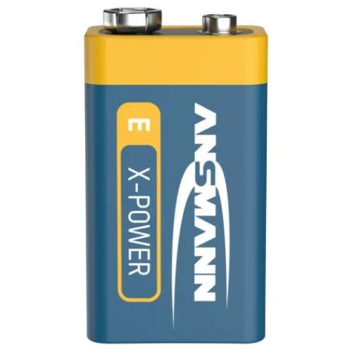ANSMANN AG X-Power Alkaline Batterie Block E / 6LR61 1er Papierblister^ Batterien