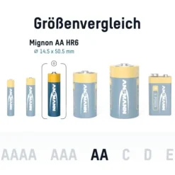 ANSMANN AG X-Power Alkaline Batterie Mignon AA / LR6 4er Papierblister^ Batterien